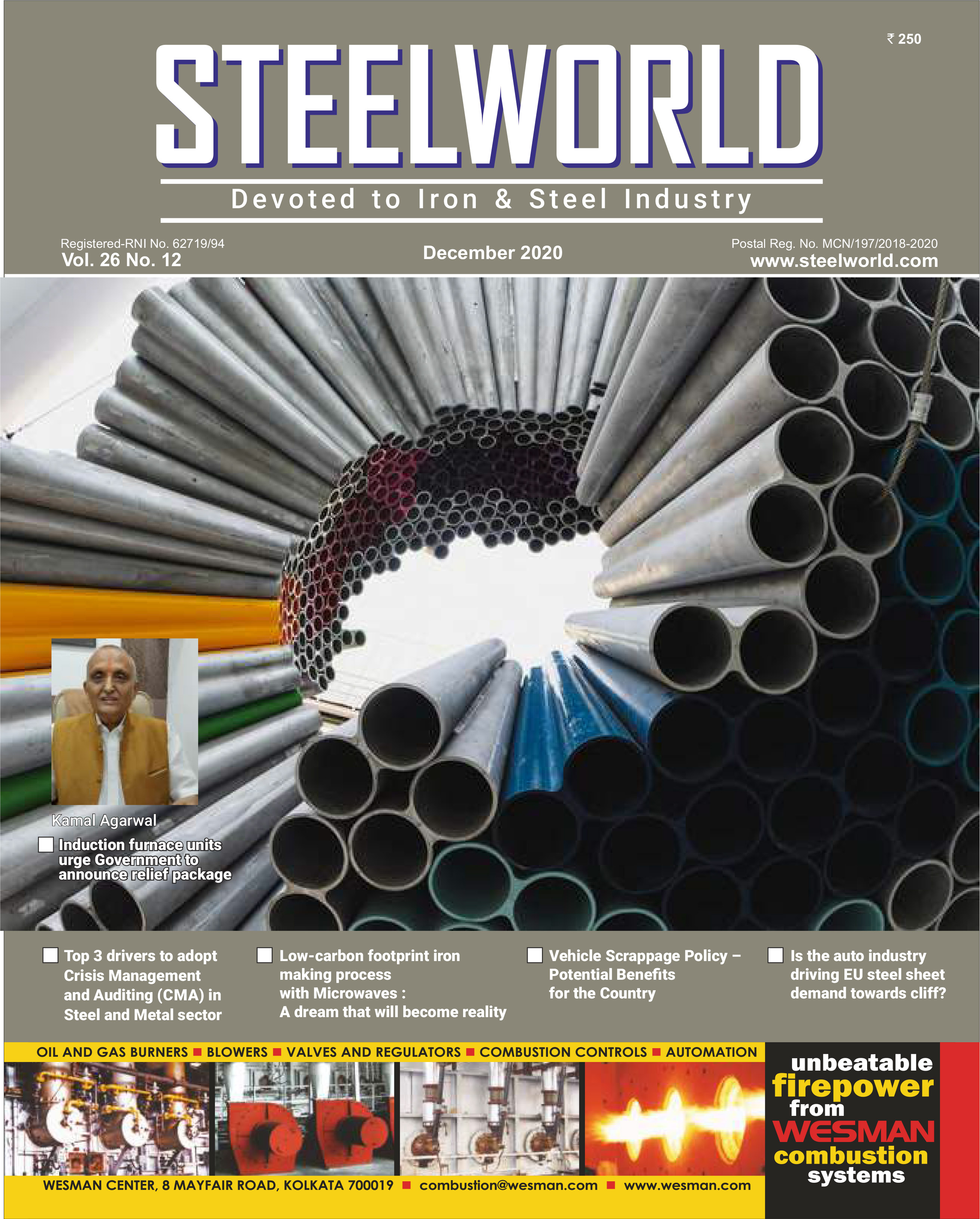 Steelworld December 2020